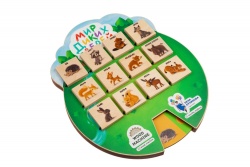 PS2102082573 Wood Machine. Игра &laquo;Волшебные окошки. Мир диких зверей&raquo;