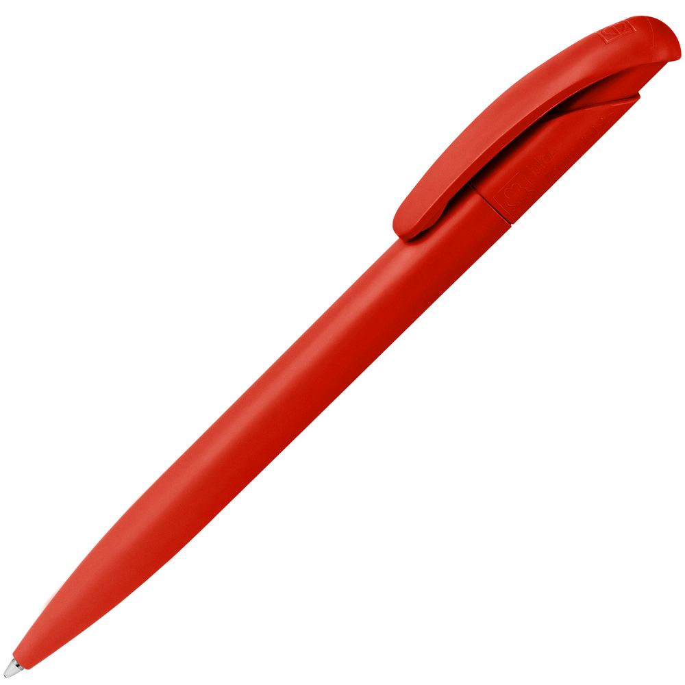 PS220413488 Senator. Ручка шариковая Nature Plus Matt, красная