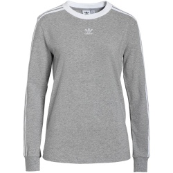 PS2005391 Adidas. Футболка женская с длинным рукавом 3 Stripes LS, серый меланж