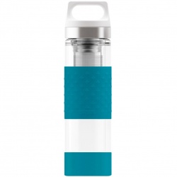 PS2102088100 Sigg. Бутылка для воды Glass WMB, голубая