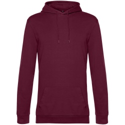PS2102084365 BNC. Толстовка с капюшоном унисекс Hoodie, бордовая