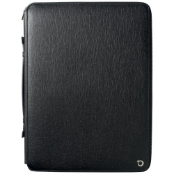 PS2102085711 Hugo Boss. Папка на молнии c блокнотом А4 Tradition, черная
