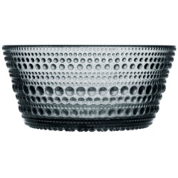 PS2013050 Iittala. Миска сервировочная Kastehelmi, серая