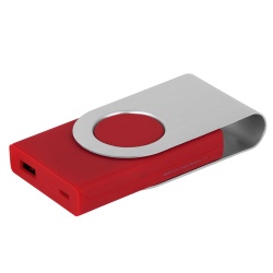 PS1710311053 Внешний аккумулятор Twist 4000 mAh, красный