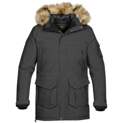 PS2102086423 Stormtech. Парка мужская Explorer, серый меланж
