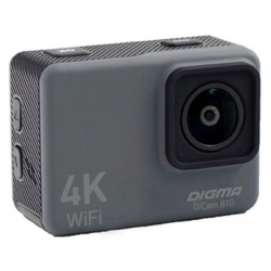 PS2408233540 DIGMA. Экшн-камера Digma DiCam 810, серая