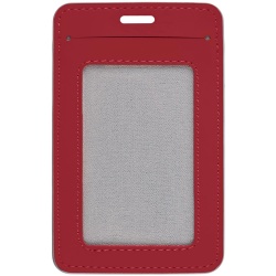 PS2408262711 сделано в России. Чехол для пропуска Shall Simple, красный