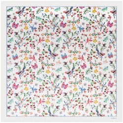 PS2102085894 Cacharel. Платок Butterfly Silk, белый