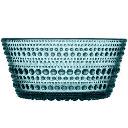 PS2013053 Iittala. Миска сервировочная Kastehelmi, синяя