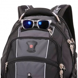 PS2015553 SWISSGEAR. Рюкзак для ноутбука Swissgear Dobby, черный с серым