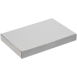 PS2102089532 Коробка самосборная Flacky Slim, серебристая