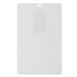 PS1830701649 Флешка Card, 8 Гб, белая