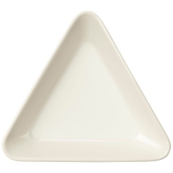 PS2013095 Iittala. Тарелка Teema, треугольная, белая