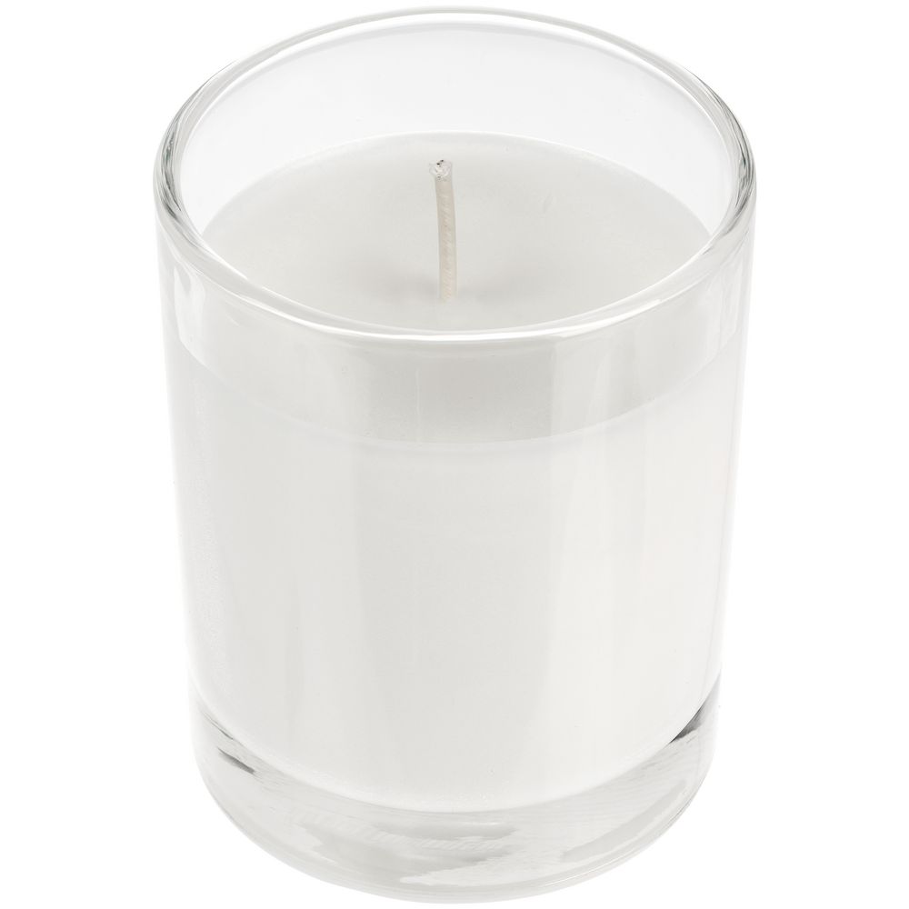 PS2408239866 сделано в России. Ароматическая свеча Savor Flavor в прозрачном стакане, кедр и яблочный пирог