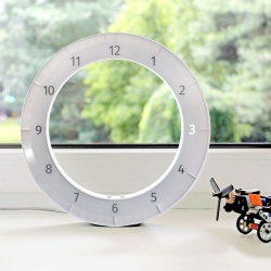 PS2002996 Часы настенные The Only Clock, белые