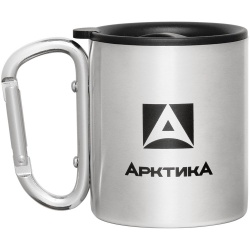 PS2408238655 Арктика. Термокружка с карабином &laquo;Арктика 300&raquo;, стальная