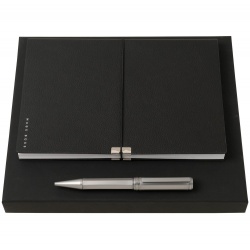 PS2102085712 Hugo Boss. Набор Hugo Boss: еженедельник и ручка, черный
