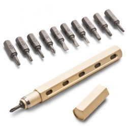 PS2102089504 Mininch. Мультитул Tool Pen, золотистый