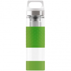PS2102088101 Sigg. Бутылка для воды Glass WMB, зеленая