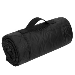 PS2203154174 сделано в России. Плед для пикника Comfy, черный