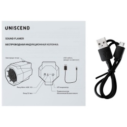 PS2004979 Uniscend. Беспроводная индукционная колонка Uniscend Flamer, белая
