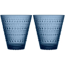 PS2013157 Iittala. Набор стаканов Kastehelmi, синий