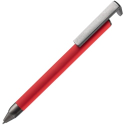 PS2408261112 Ручка шариковая Standic с подставкой для телефона, красная