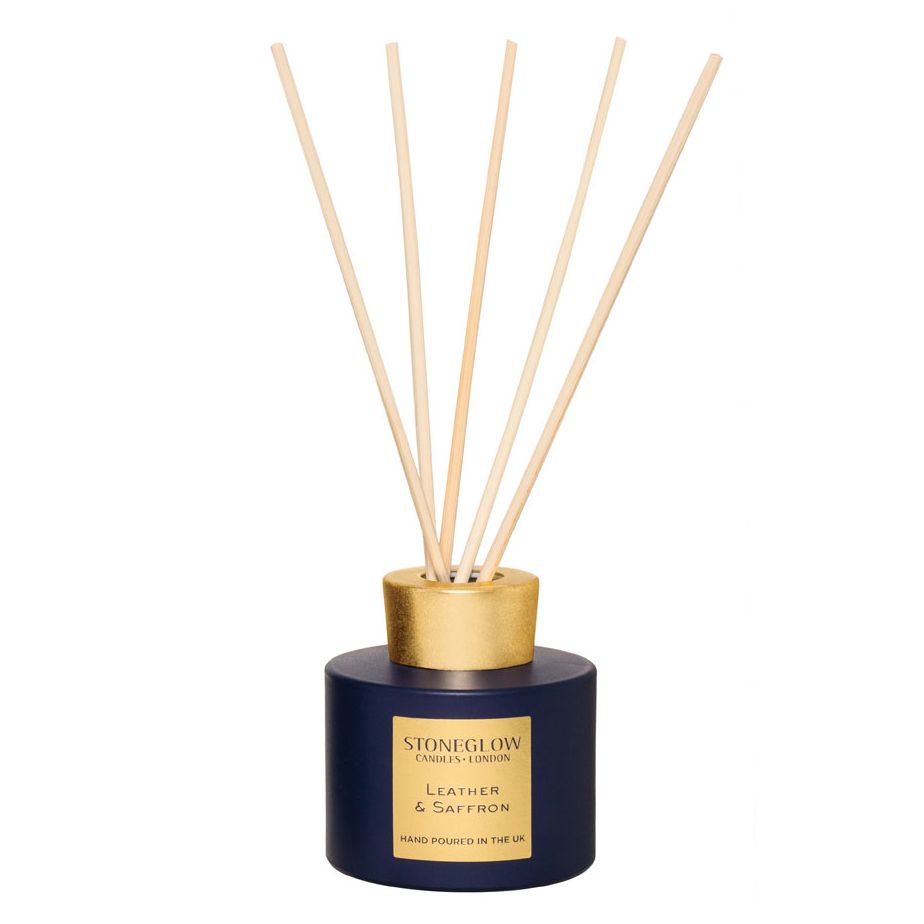 PS2408238864 Диффузор Stoneglow Candles, древесина, кожа, шафран
