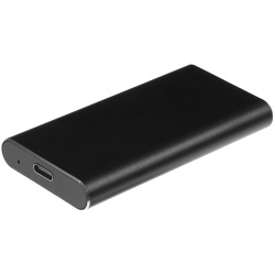PS2102091060 Uniscend. Портативный внешний диск Uniscend Drop, 256 Гб, черный