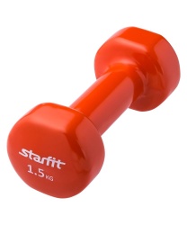 PS2102089346 Starfit. Гантель Heracles 1,5 кг, оранжевая