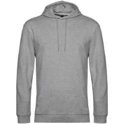 PS2102084273 BNC. Толстовка с капюшоном унисекс Hoodie, серый меланж