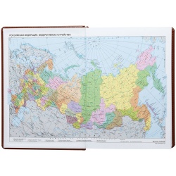 PS2008981 Адъютант. Ежедневник New Nebraska, датированный, коричневый