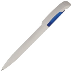PSB-WHT39 Ritter-Pen. Ручка шариковая Bio-Pen, белая с синим