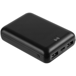 PS2203154544 Uniscend. Аккумулятор с беспроводной зарядкой Full Feel Qi 10000 мАч, черный