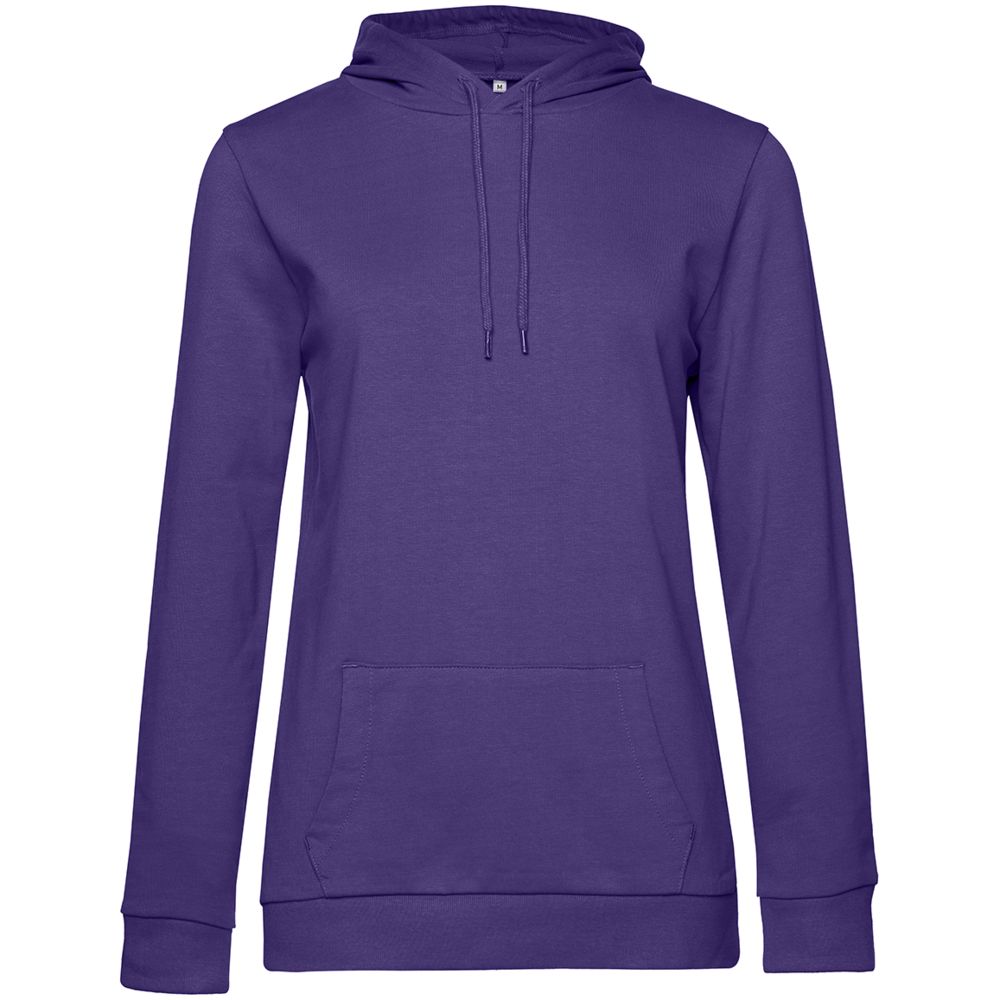 PS2102084483 BNC. Толстовка с капюшоном женская Hoodie, фиолетовая