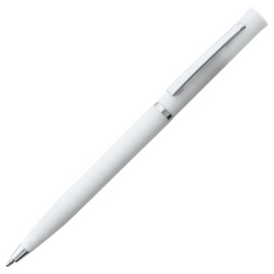PSB-WHT1C Open. Ручка шариковая Euro Chrome, белая