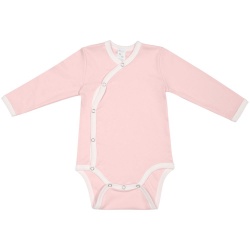 PS2102083091 Molti. Боди детское Baby Prime, розовое с молочно-белым