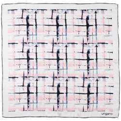 PS2102085922 Ungaro. Платок Tweed Silk, белый