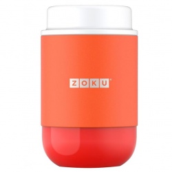 PS2102088802 Zoku. Вакуумный контейнер Neat Stack, большой, оранжевый