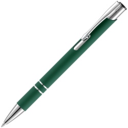 PS2408261483 Open. Ручка шариковая Keskus Soft Touch, зеленая