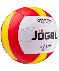 PS2102089344 Jogel. Волейбольный мяч Active, красный с желтым