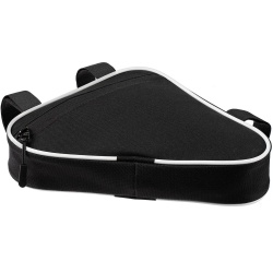 PS2408262814 сделано в России. Велосумка на раму BikeLine Mini, черная с белым