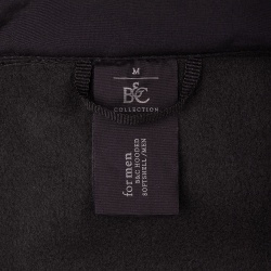 PS2004782 BNC. Куртка мужская Hooded Softshell черная