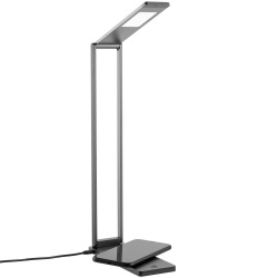 PS2102086803 Uniscend. Лампа Power Steel Spot с беспроводной зарядкой, серый металлик