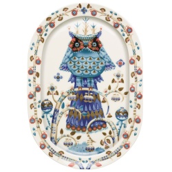 PS2013067 Iittala. Тарелка сервировочная Taika, белая