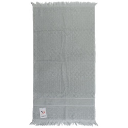 PS2009555 Tkano. Полотенце для рук Essential с бахромой, серое