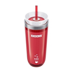 PS2102088829 Zoku. Стакан для охлаждения напитков Iced Coffee Maker, красный
