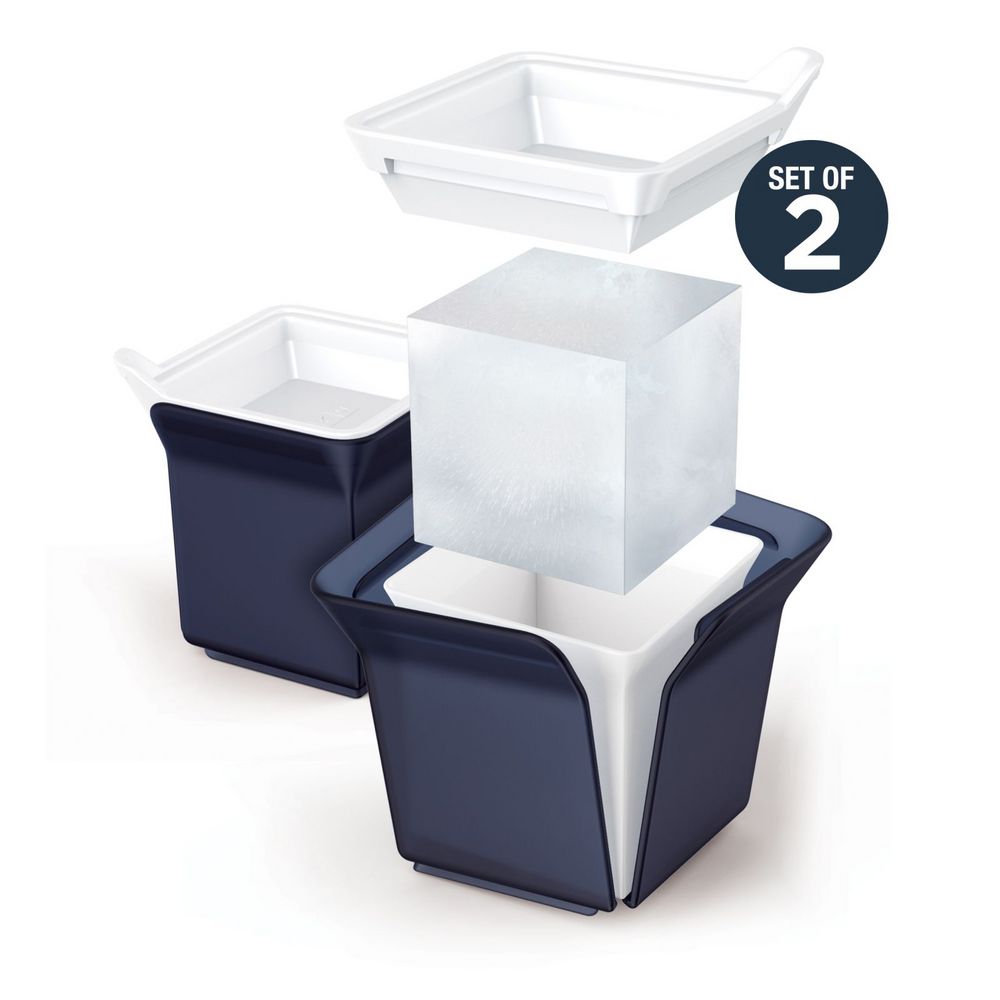 PS2102088860 Zoku. Форма для льда Cube, черная