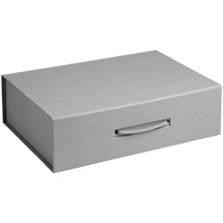 PS2203156637 сделано в России. Коробка Case, подарочная, серая матовая