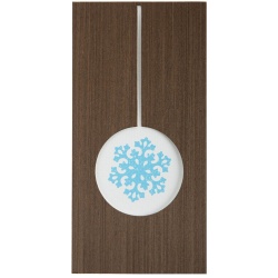 PS2013970 Открытка Season&#39;s Greetings, со снежинкой